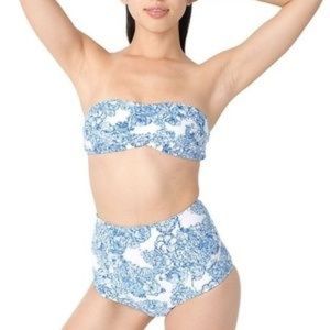 American Apparel High Waisted Bikini NWOT